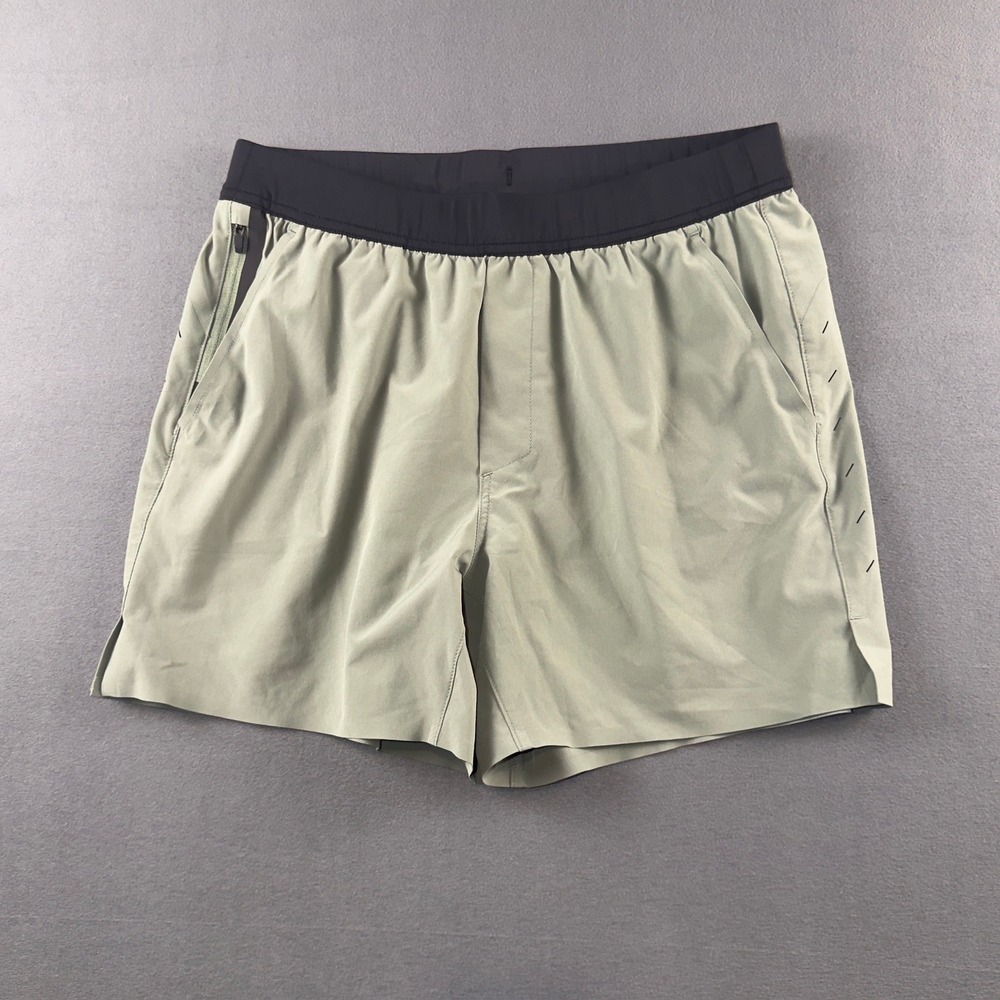 Ten Thousand Mens Interval Short Sage Green Training Gym Shorts TTSH002V3 Large